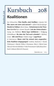 Cover von Kursbuch 208