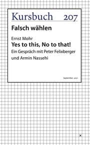 Cover von Yes to this, No to that!