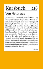 Cover von Kursbuch 218