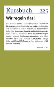 Cover von Kursbuch 225
