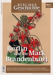 Cover von Berliner Geschichte - Berlin und die Mark Brandenburg