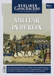 Cover von Berliner Geschichte - Militär in Berlin