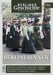 Cover von Berliner Geschichte - Zeitschrift für Geschichte und Kultur