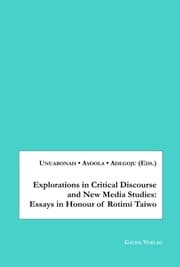 Cover von Explorations in Critical Discourse and New Media Studies