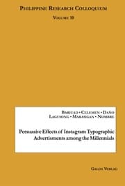 Cover von Persuasive Effects of Instagram Typographic Advertisments among the Millennials