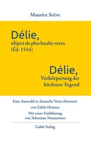 Cover von Délie, objet de plus haulte vertu (Éd. 1544) - Délie, Verkörperung der höchsten Tugend