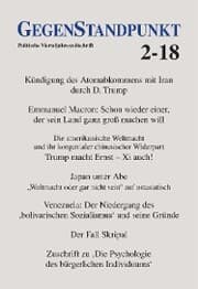 Cover von GegenStandpunkt 2-18