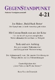 Cover von GegenStandpunkt 4-21