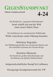 Cover von GegenStandpunkt 4-24
