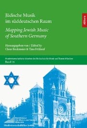 Cover von Jüdische Musik im süddeutschen Raum/Mapping Jewish Music of Southern Germany
