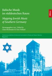 Cover von Jüdische Musik im süddeutschen Raum / Mapping Jewish Music of Southern Germany