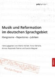 Cover von Musik und Reformation im deutschen Sprachgebiet