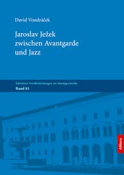Cover von Jaroslav Je¿ek zwischen Avantgarde und Jazz