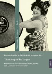 Cover von Technologien des Singens