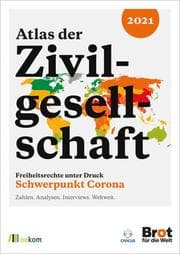 Cover von Atlas der Zivilgesellschaft 2021: Freiheitsrechte unter Druck