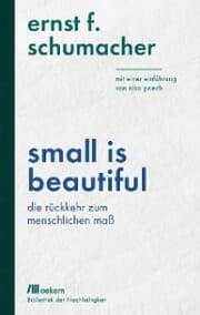 Cover von Small is beautiful