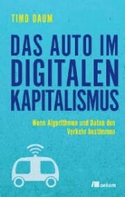Cover von Das Auto im digitalen Kapitalismus