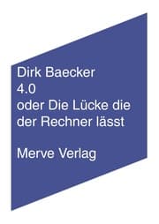 Cover von 4.0 oder Die Lücke die der Rechner lässt