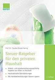 Cover von Steuer-Ratgeber für den privaten Haushalt