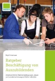 Cover von Ratgeber Beschäftigung von Auszubildenden