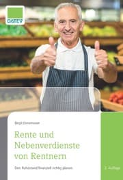 Cover von Rente und Nebenverdienste von Rentnern