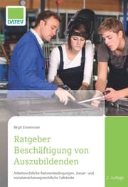 Cover von Ratgeber Beschäftigung von Auszubildenden