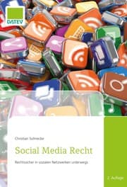 Cover von Social Media Recht