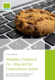 Cover von Websites, Cookies & Co - Was sich für Unternehmen ändert