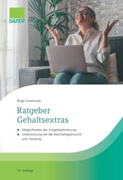 Cover von Ratgeber Gehaltsextras, 10. Auflage