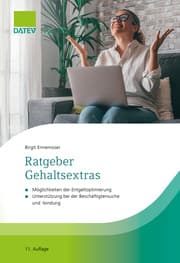 Cover von Ratgeber Gehaltsextras, 11. Auflage
