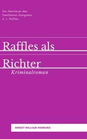 Cover von Raffles als Richter