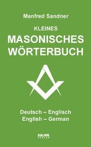 Cover von Kleines masonisches Wörterbuch Deutsch-Englisch/English-German