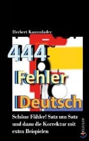 Cover von 444 Fehler Deutsch
