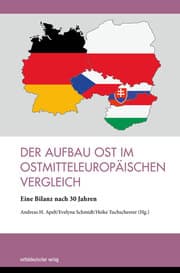 Cover von Der Aufbau Ost im Ostmitteleuropäischen Vergleich