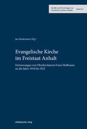 Cover von Evangelische Kirche im Freistaat Anhalt