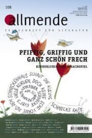 Cover von Allmende 108 - Zeitschrift für Literatur