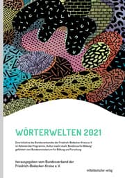 Cover von Wörterwelten 2021