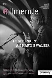 Cover von Allmende 112 - Zeitschrift für Literatur