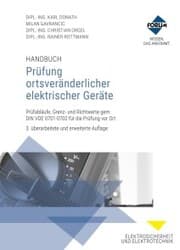 Cover von Handbuch Prüfung ortsveränderlicher elektrischer Geräte