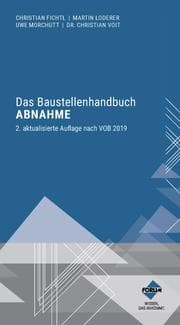Cover von Das Baustellenhandbuch Abnahme