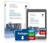 Cover von Handbuch Prüfung ortsveränderlicher elektrischer Geräte