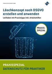 Cover von Löschkonzept nach DSGVO erstellen und anwenden