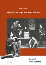 Cover von Mutter Courage und ihre Kinder - Bertolt Brecht - Lehrerheft