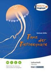 Cover von Anybook - Tanz der Tiefseequalle - Stefanie Höfler - Materialien für inklusive Lektürearbeit mit Aufgaben - Lehrerheft