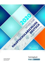 Cover von Sicher zum Hauptschulabschluss Deutsch Baden-Württemberg 2020 - Schneeriese