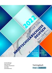 Cover von Sicher zum Hauptschulabschluss Deutsch Baden-Württemberg 2022 - Herzsteine & Kleider machen Leute