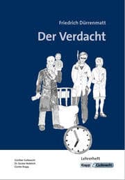 Cover von Der Verdacht - Friedrich Dürrenmatt - Lehrerheft