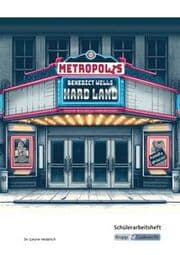 Cover von Hard Land - Benedict Wells - Schülerarbeitsheft - MBA Saarland