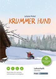 Cover von Krummer Hund - Juliane Pickel - Materialien für inklusive Lektürearbeit mit Aufgaben - Lehrerheft