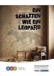 Cover von Ein Schatten wie ein Leopard - Myron Levoy, Schülerarbeitsheft für Deutsch als Zweitsprache